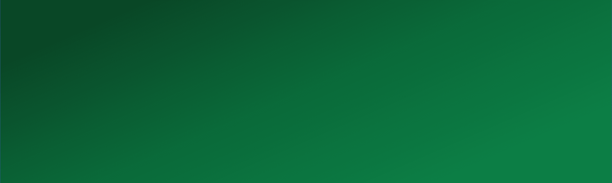 Green background with slight gradient