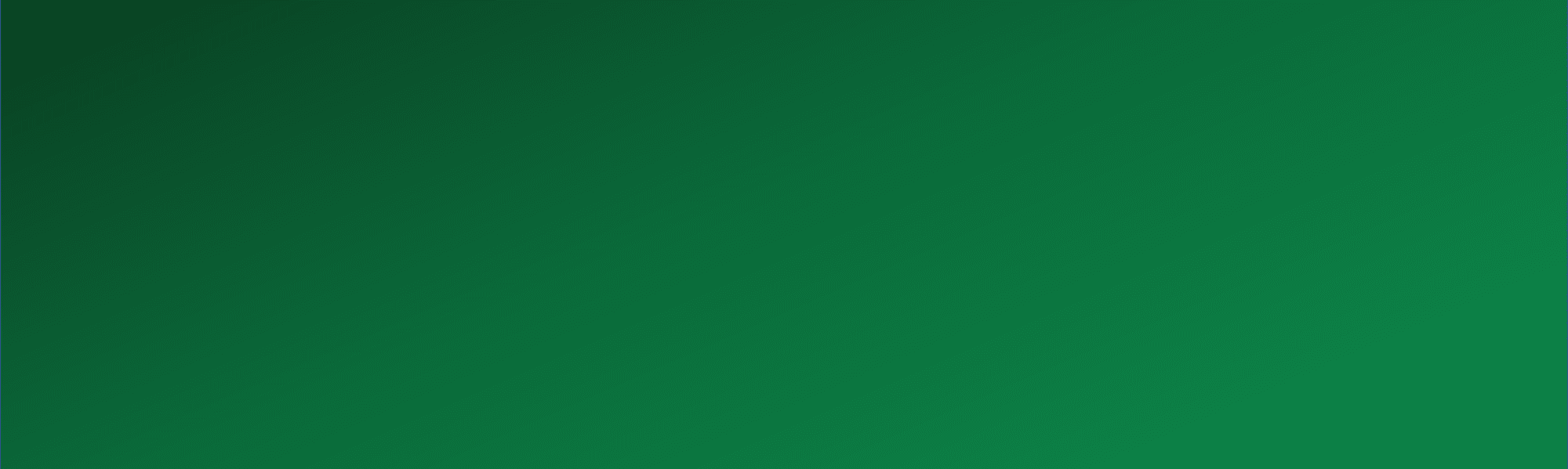 Green background with slight gradient