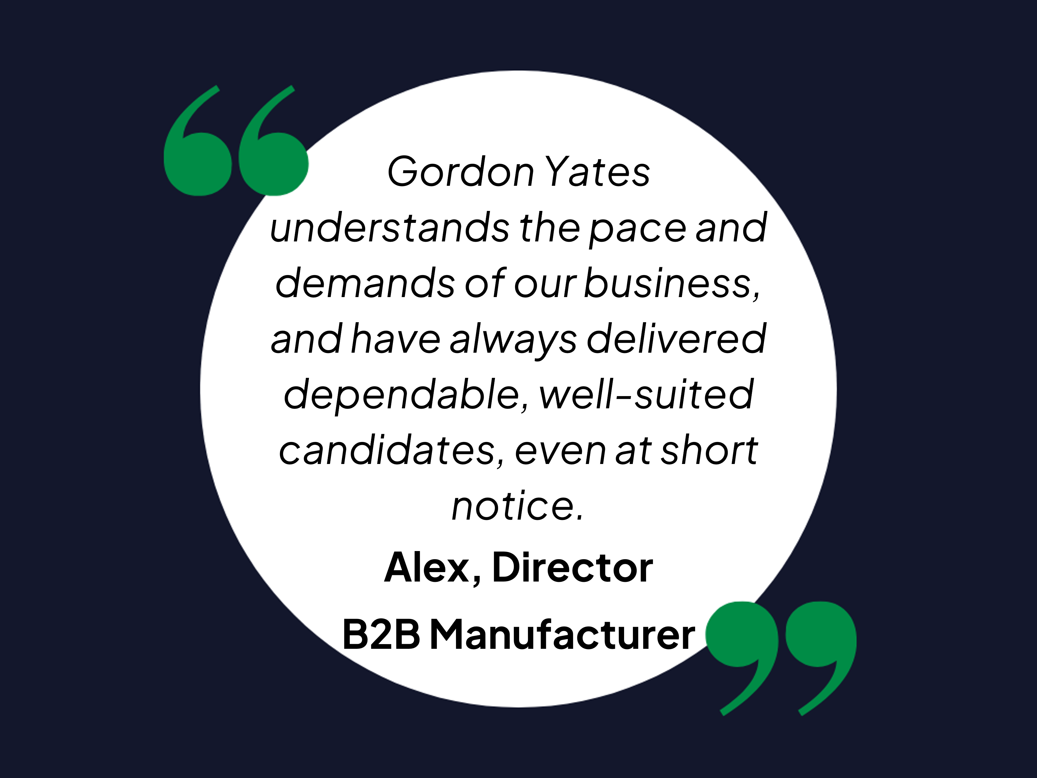 membership organisation testimonial