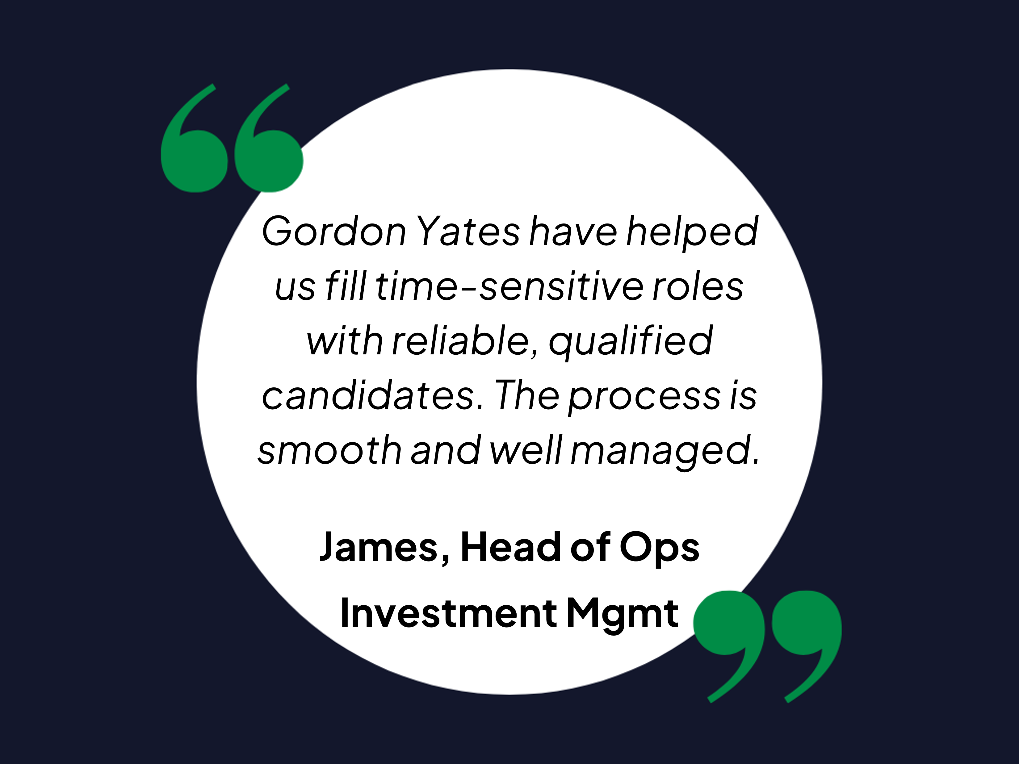 investment management testimonial
