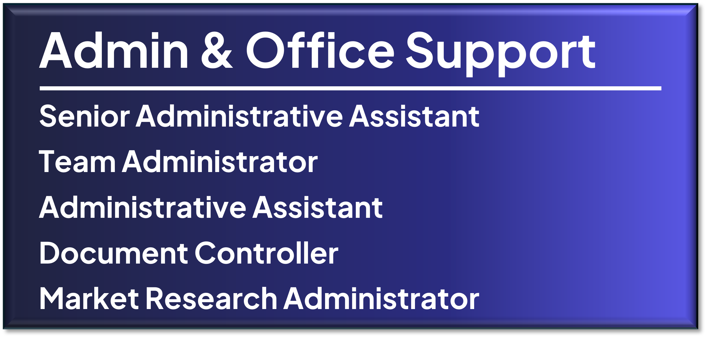admin role type admin role type