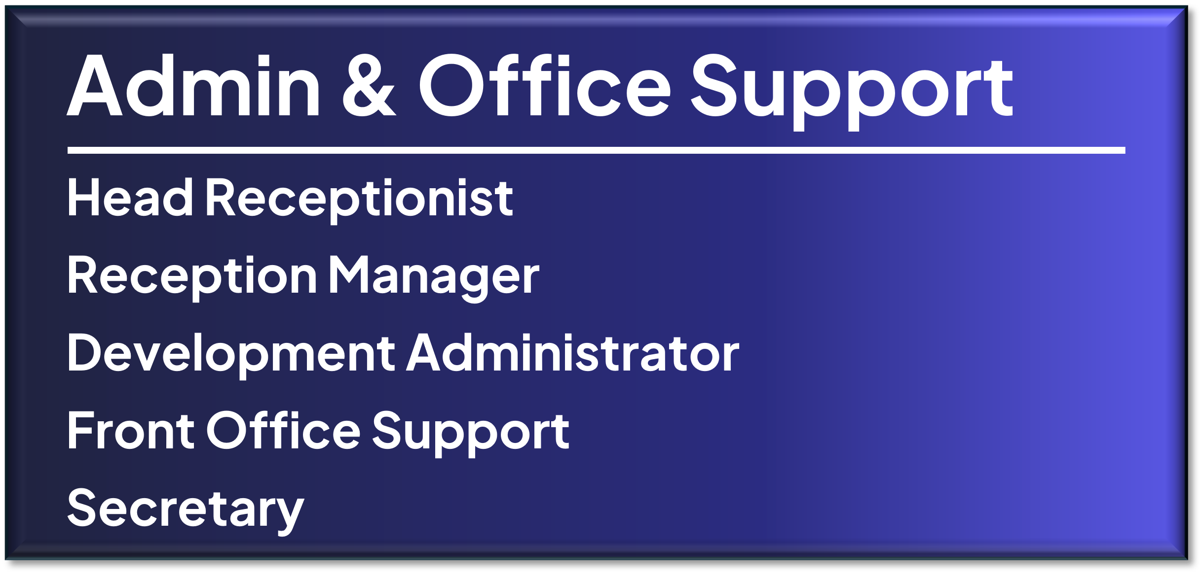 admin role type admin role type