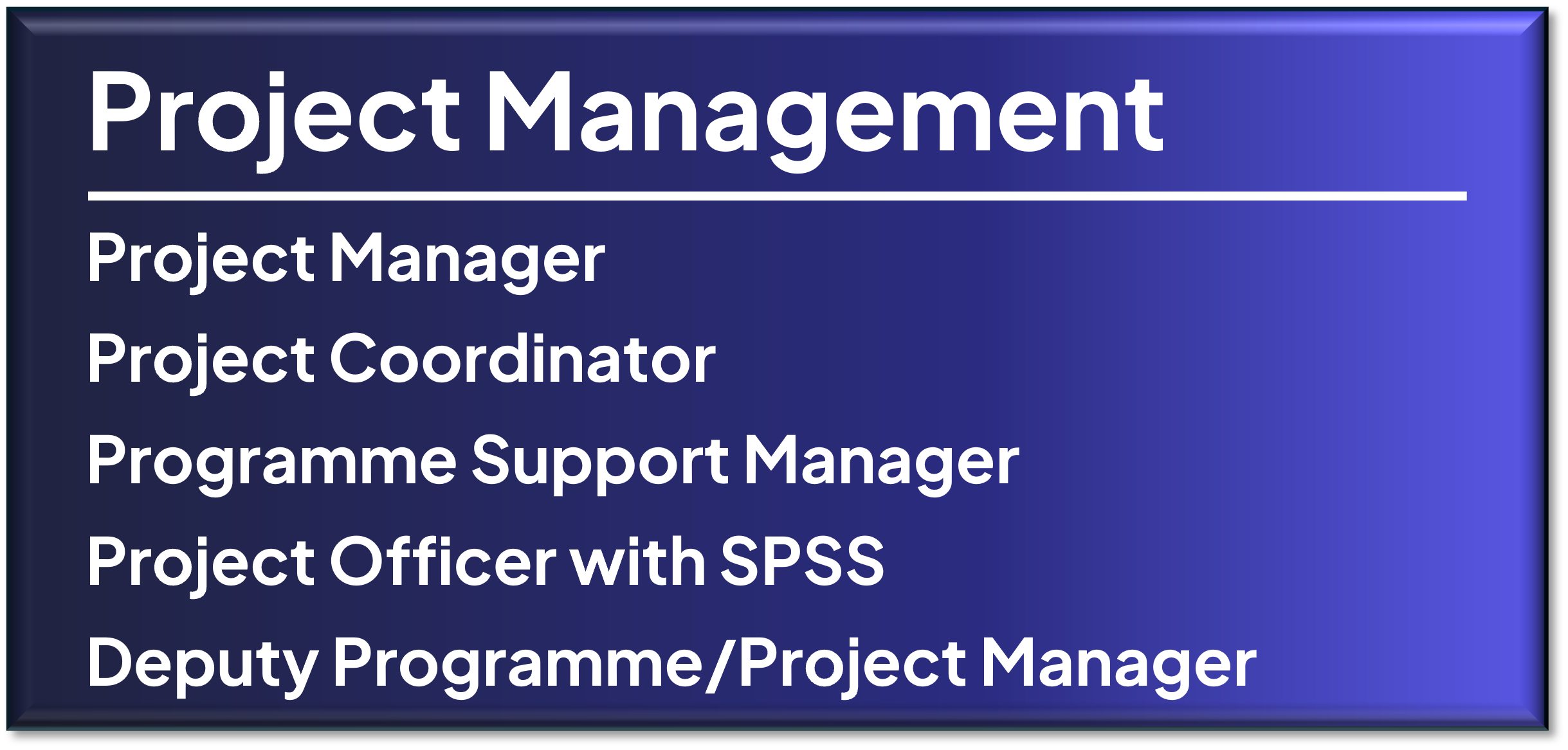 project management project management