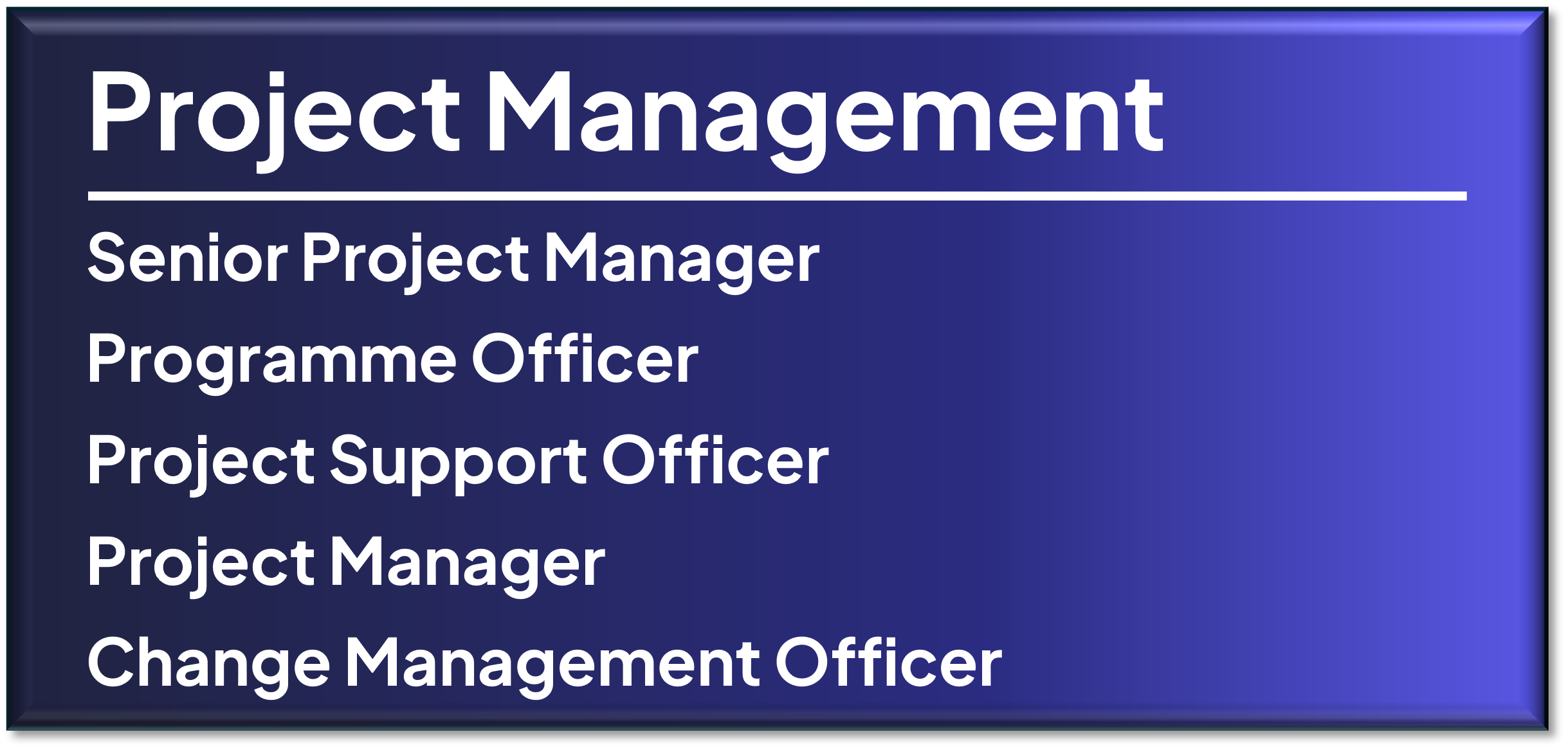 project management project management
