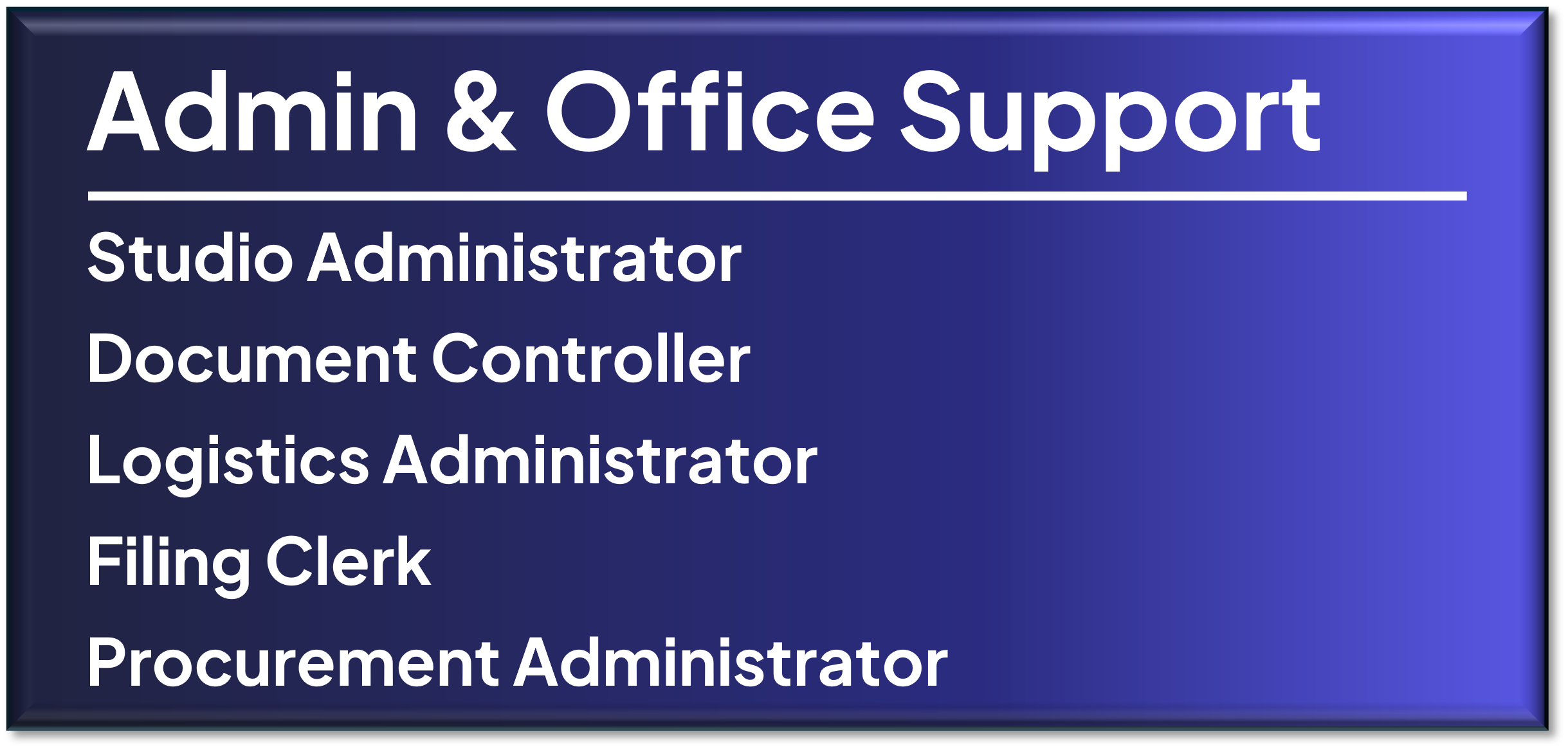 admin role type admin role type