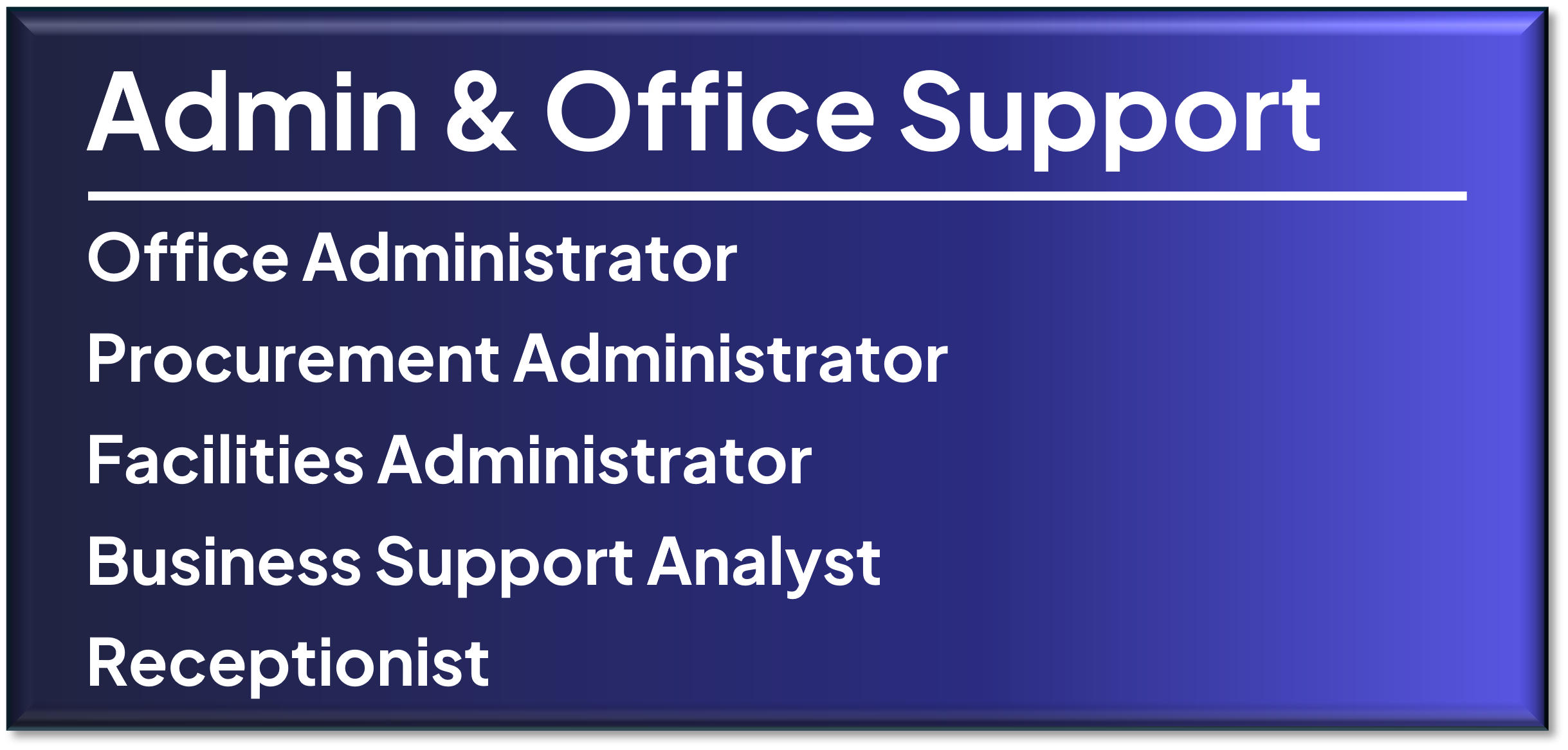 admin role type admin role type