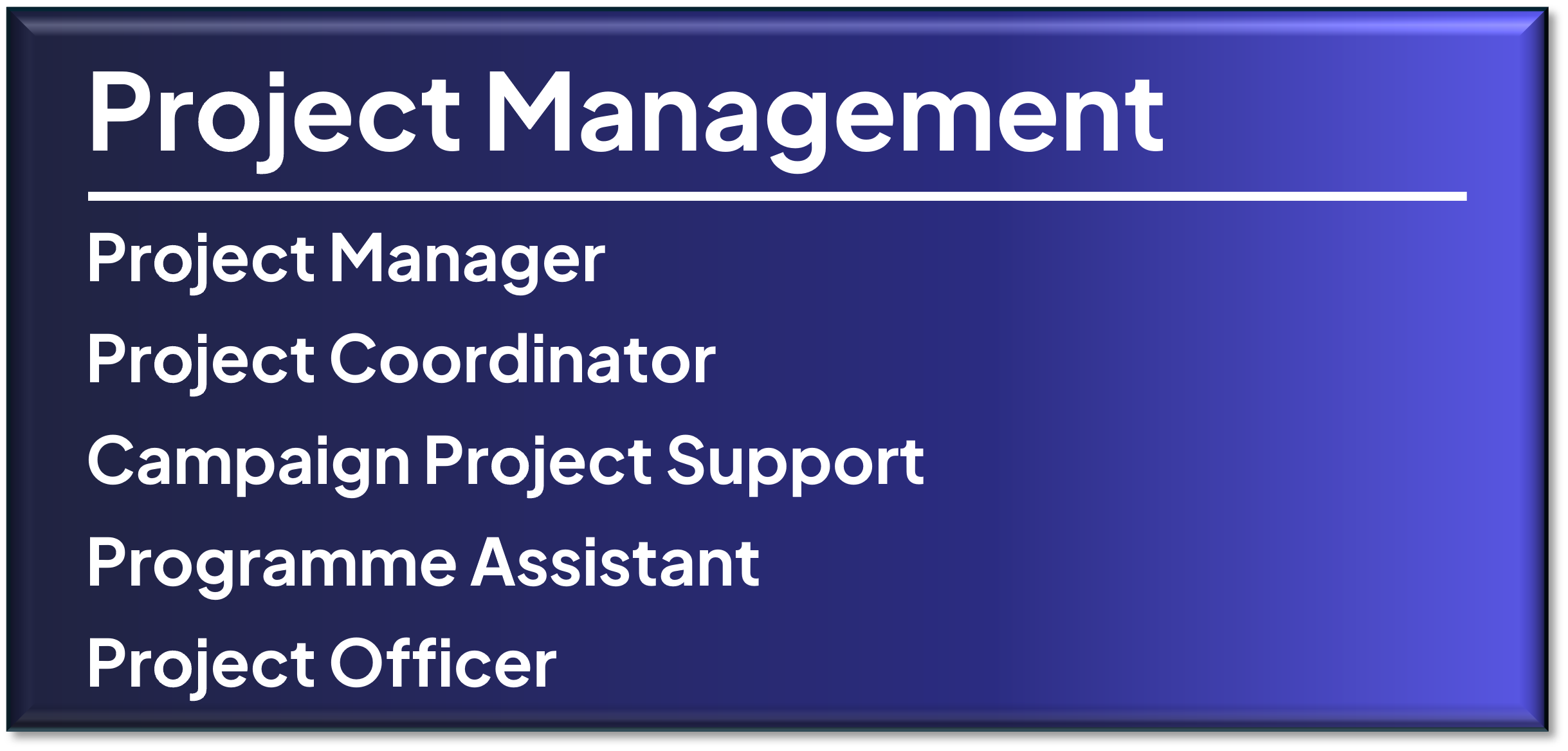 project management project management
